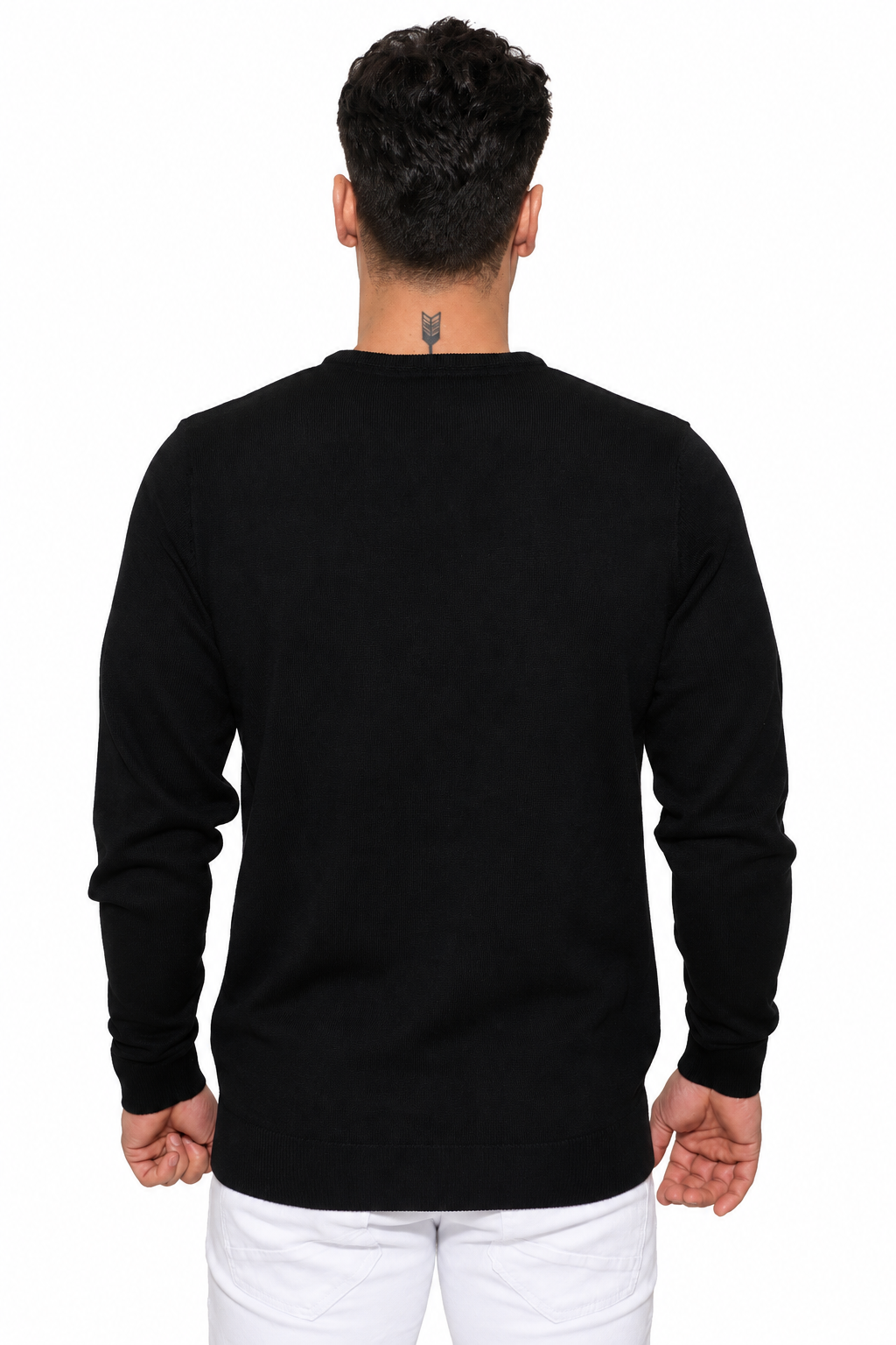 JERSEY BR BLACK (Jersey Negro Elegante – Estilo y Sostenibilidad para el Hombre Moderno)