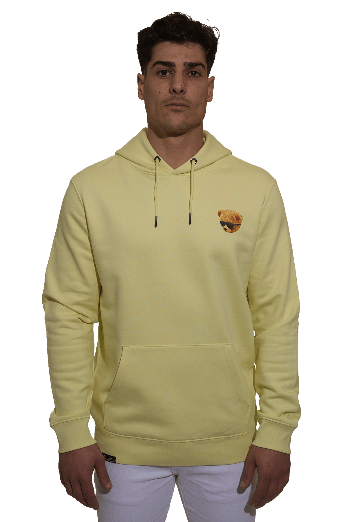 SUDADERA CON CAPUCHA BR BEAR LEMON (Sudadera con Capucha – Diseño Contemporáneo, Esencia Premium)