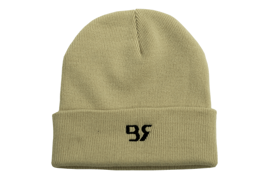 GORRO BR BEIGE LOGO (GORR0 LANA)