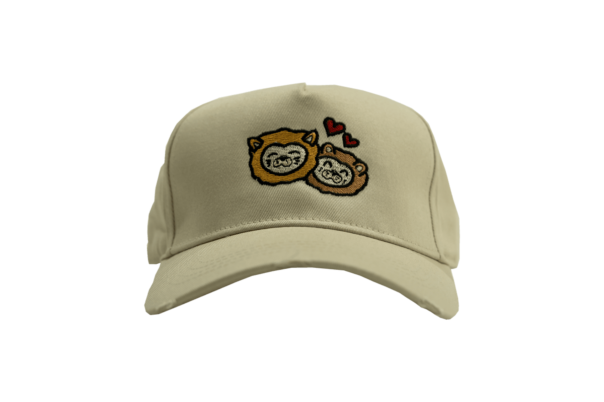 GORRA BR RETRO BEIGE LIONS (Gorra Beige 100% Algodón – Estilo y Comodidad Natural)