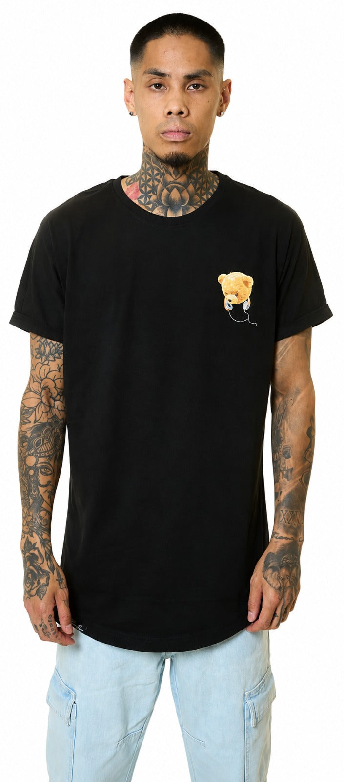 CAMISETA BR BLACK URBAN BEAR ( Camiseta - Estilo Contemporáneo)