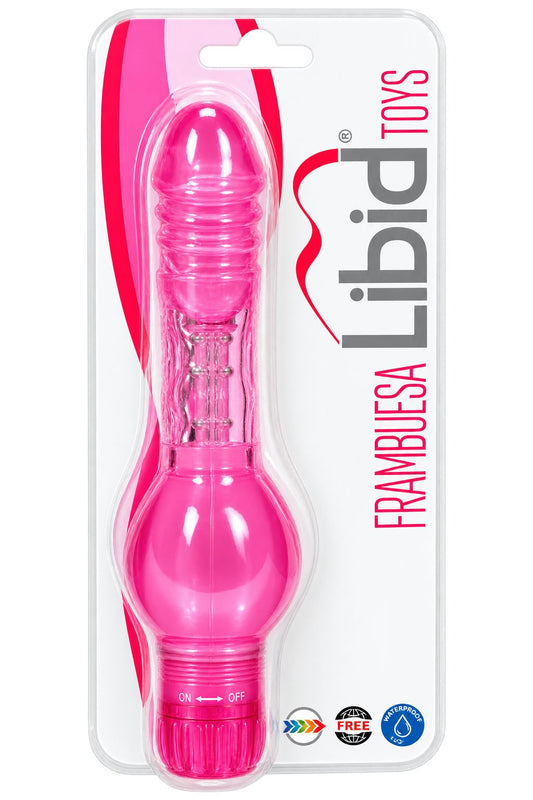 LIBID TOYS VIBRADOR FRAMBUESA  (Descubre el placer en cualquier momento y lugar.)