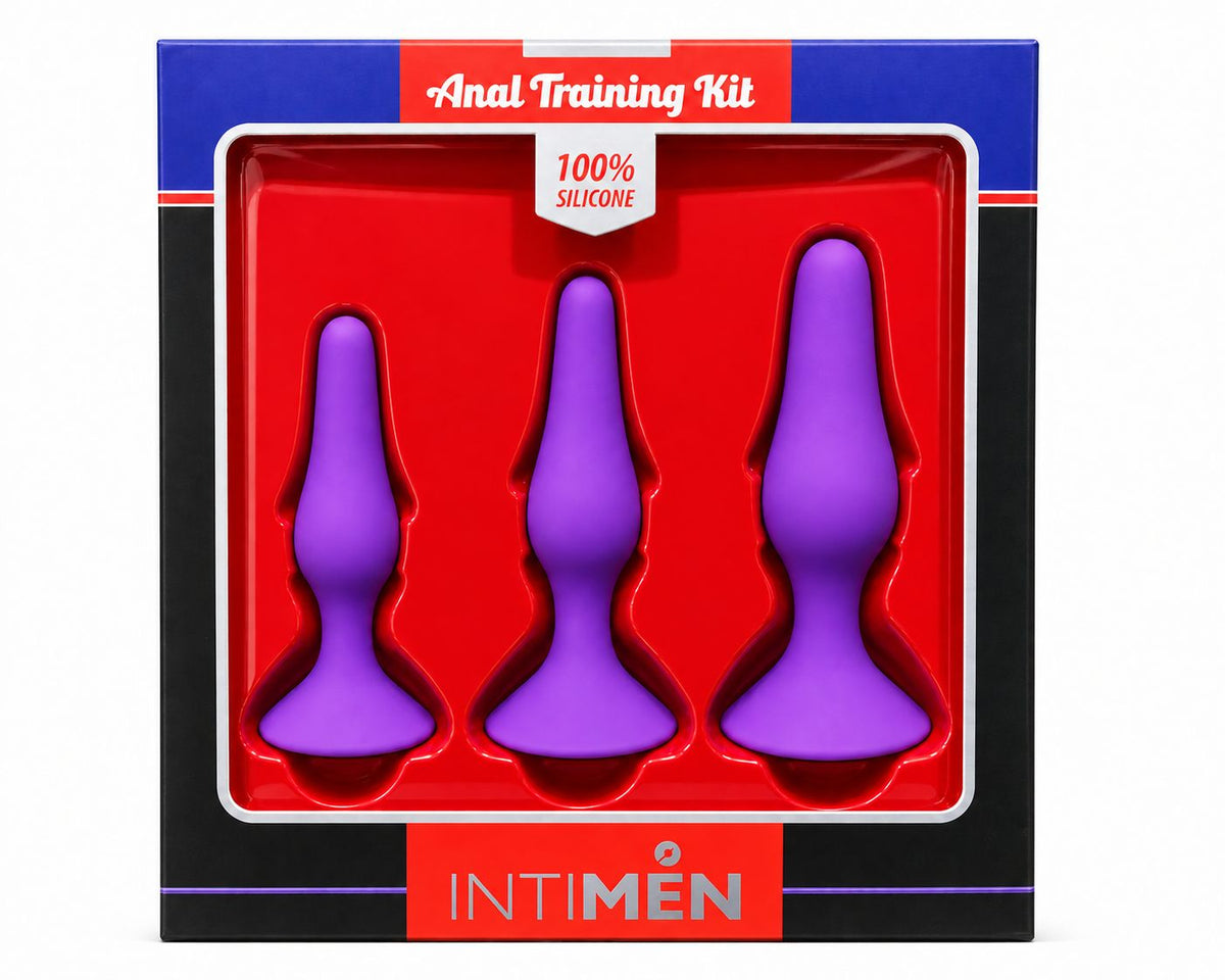 INTIMEN TRAINING KIT (Set de Tres Plugs de Silicona – Perfectos para Principiantes