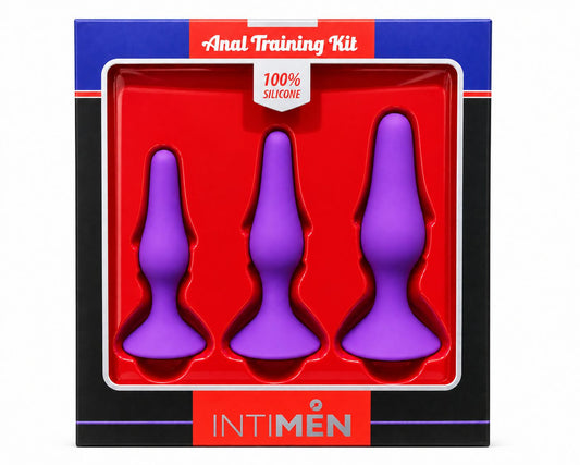INTIMEN TRAINING KIT (Set de Tres Plugs de Silicona – Perfectos para Principiantes